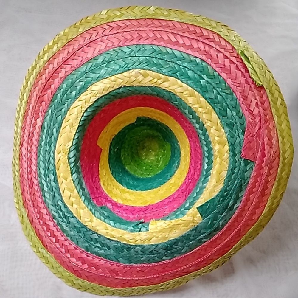 Unisex Handmade Strow Hat - Picture 2 of 9